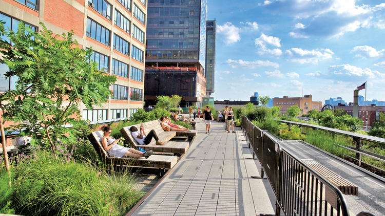 Escapade perchée sur la High Line 