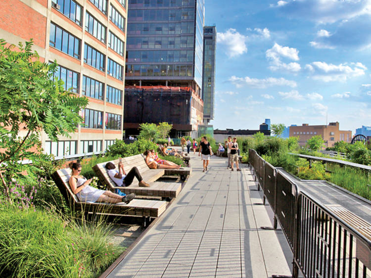 Escapade perchée sur la High Line 