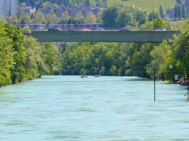 Lake Thun to Bern rafting Lake Thun to Bern rafting