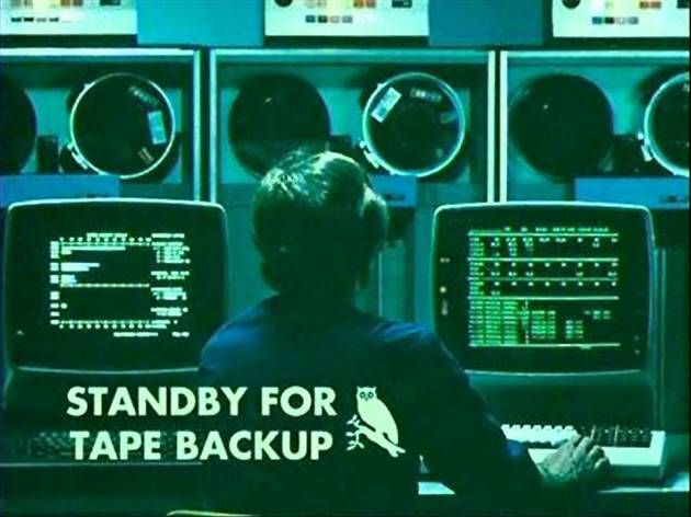 Stand by for tape back-up Stand by for tape back-up