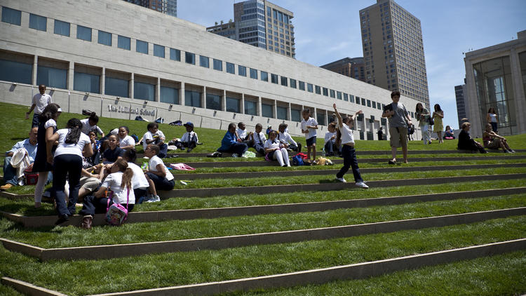 Illumination Lawn at the Lincoln Center