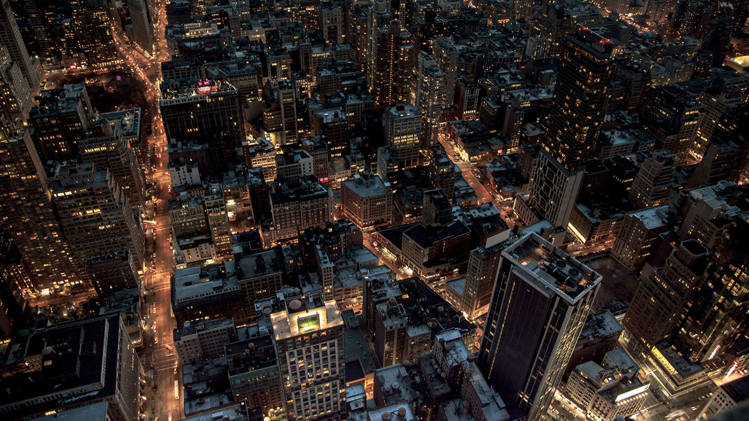 Stunning photos of New York at night