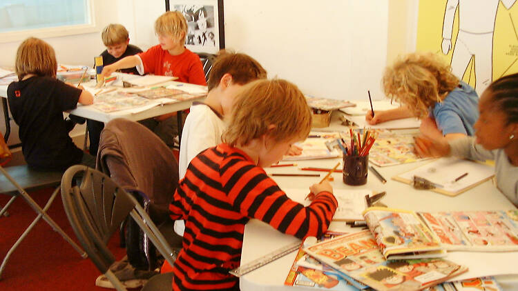 Make your own comic at The Cartoon Museum