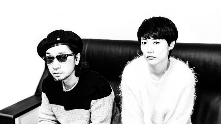 Rinko Kikuchi and her music producer Naruyoshi Kikuchi