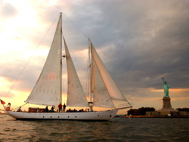 New York City Sunset Sailing with Wine Tasting