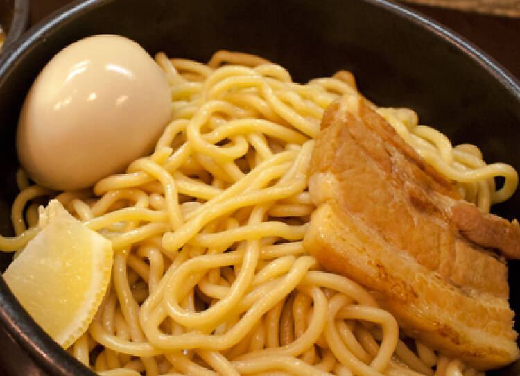 Tsukemen at Meguro's Jurumen Ikeda