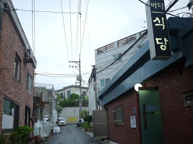 바다식당 sea restaurant