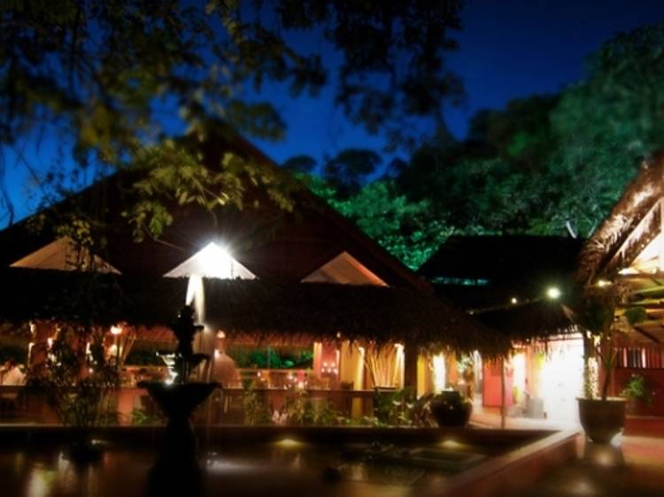 Dine in the jungle without leaving the city at Tamarind Springs