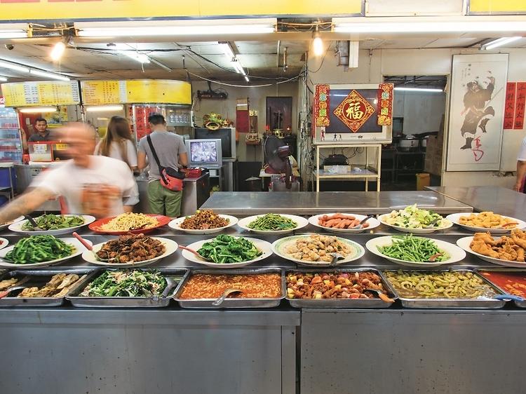 Sin Tai Kar Lok zhap fan stall