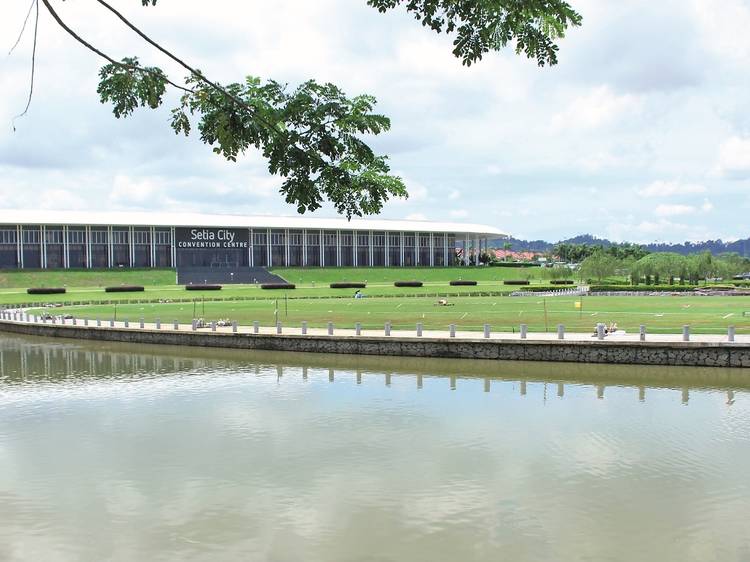 Go fly a kite or ride a bike at the mall at Setia City Mall