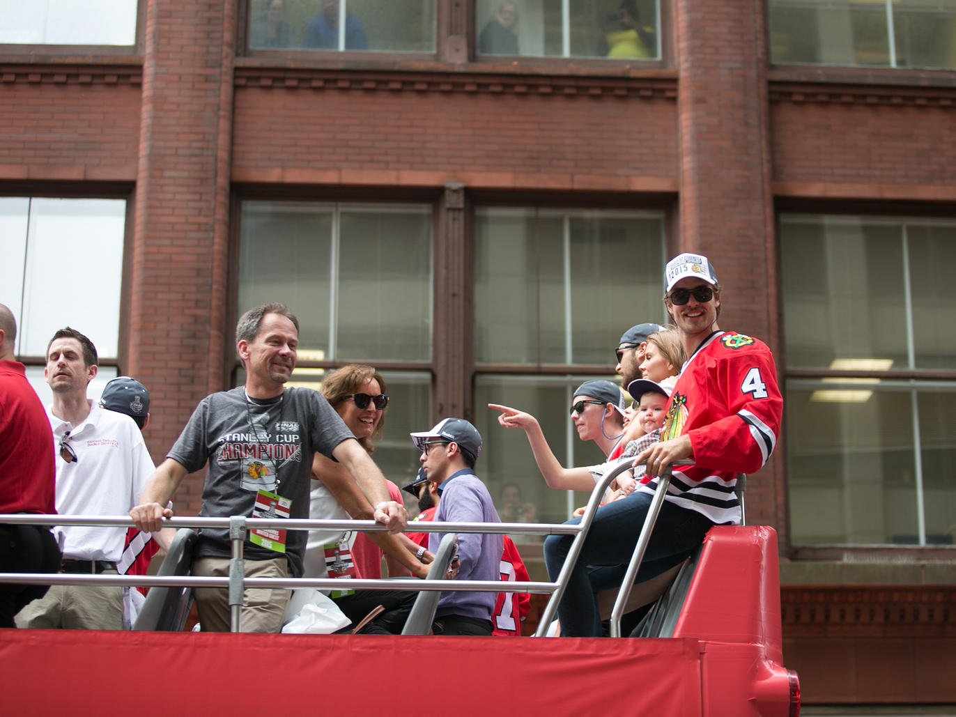 Photos From The Chicago Blackhawks Stanley Cup Parade