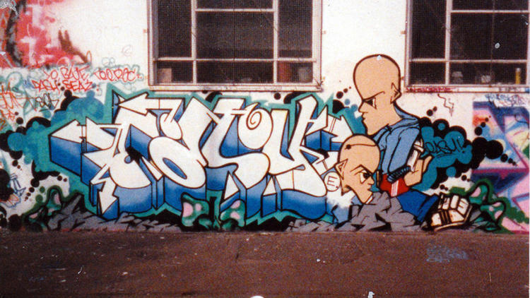 Easy, Style Stars crew, Ashbury's garage, Manchester (1989 - '90)