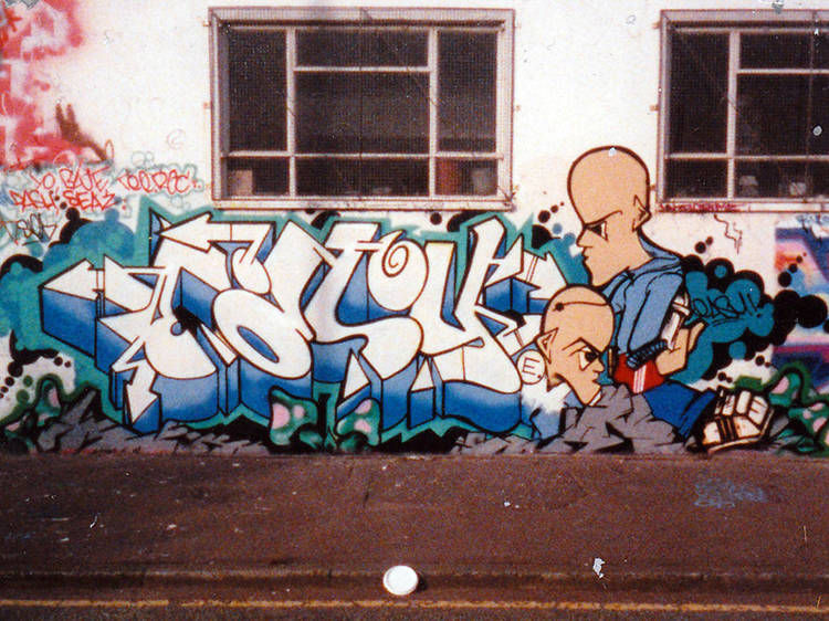 Easy, Style Stars crew, Ashbury's garage, Manchester (1989 - '90)