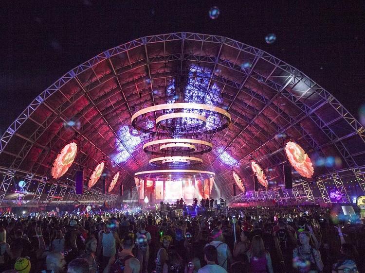 EDM music festivals near L.A.