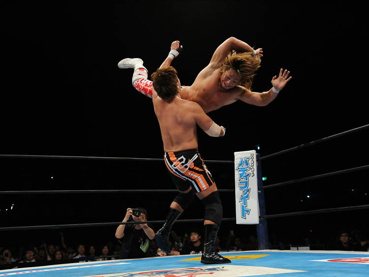 The world of Japanese pro wrestling