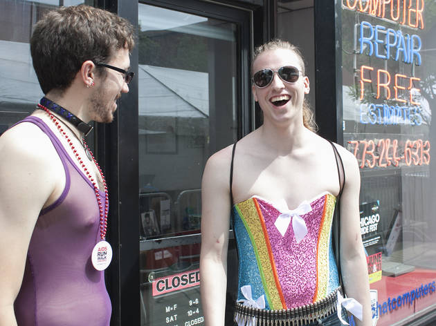 Chicago celebrates a month of gay pride with all its colors, June 21, 2015.