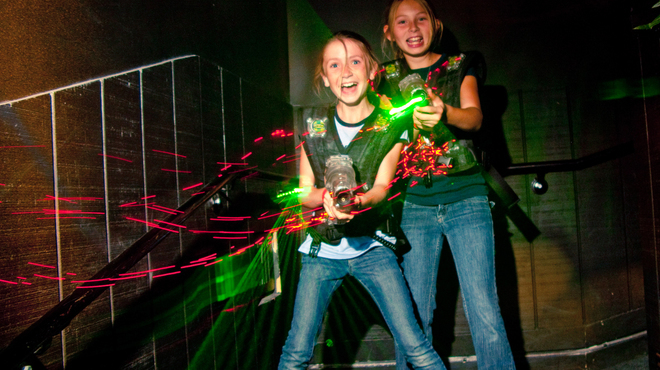places to do laser tag near me