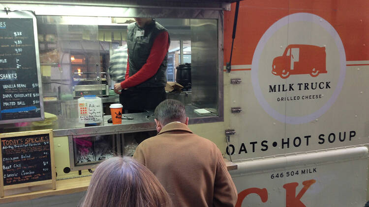 Milk Truck Grilled Cheese