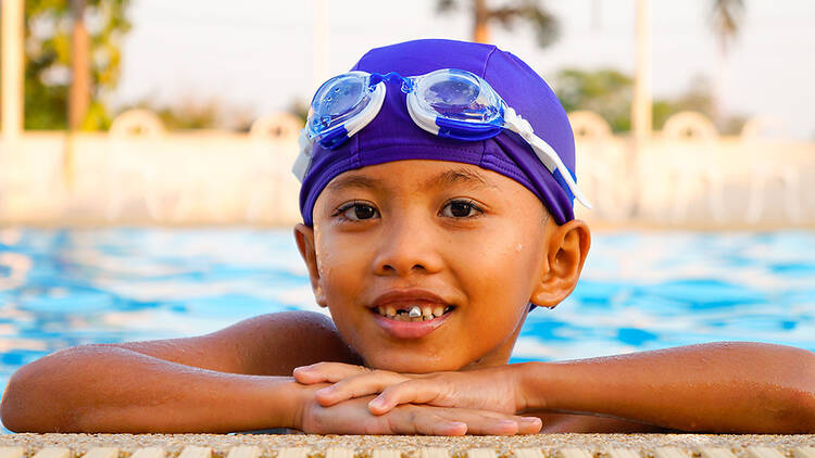 NYC Parks' swimming lessons for kids