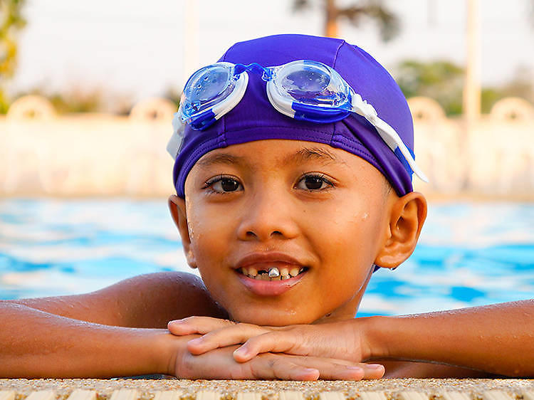 NYC Parks' swimming lessons for kids