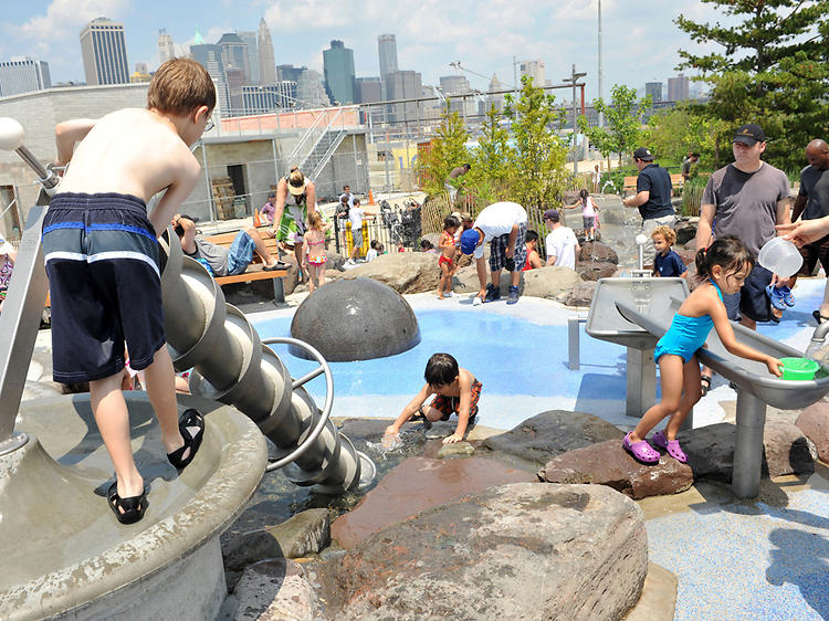 NYC splash parks 