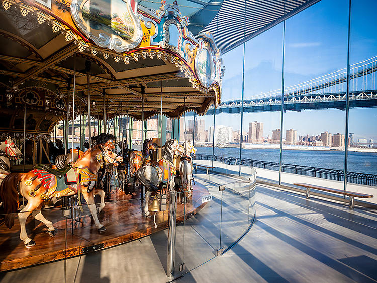 Ride a carousel