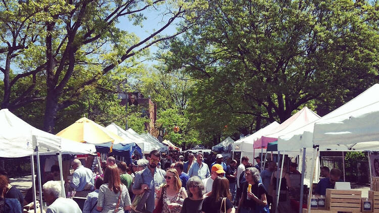 Check out a farmer's market