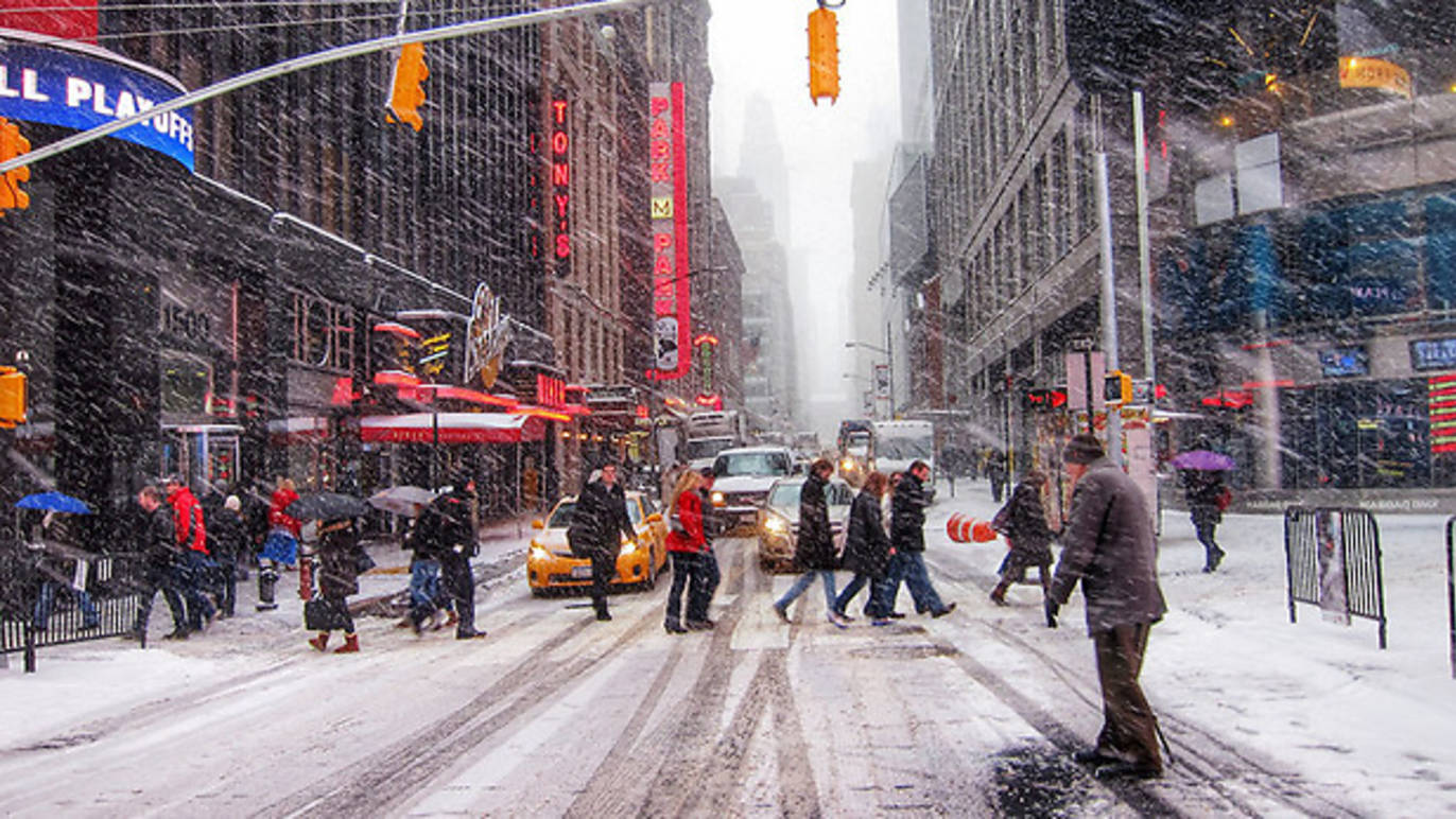 26 stunning photos of New York in the snow