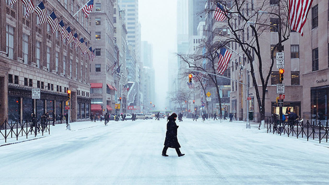 26 stunning photos of New York in the snow