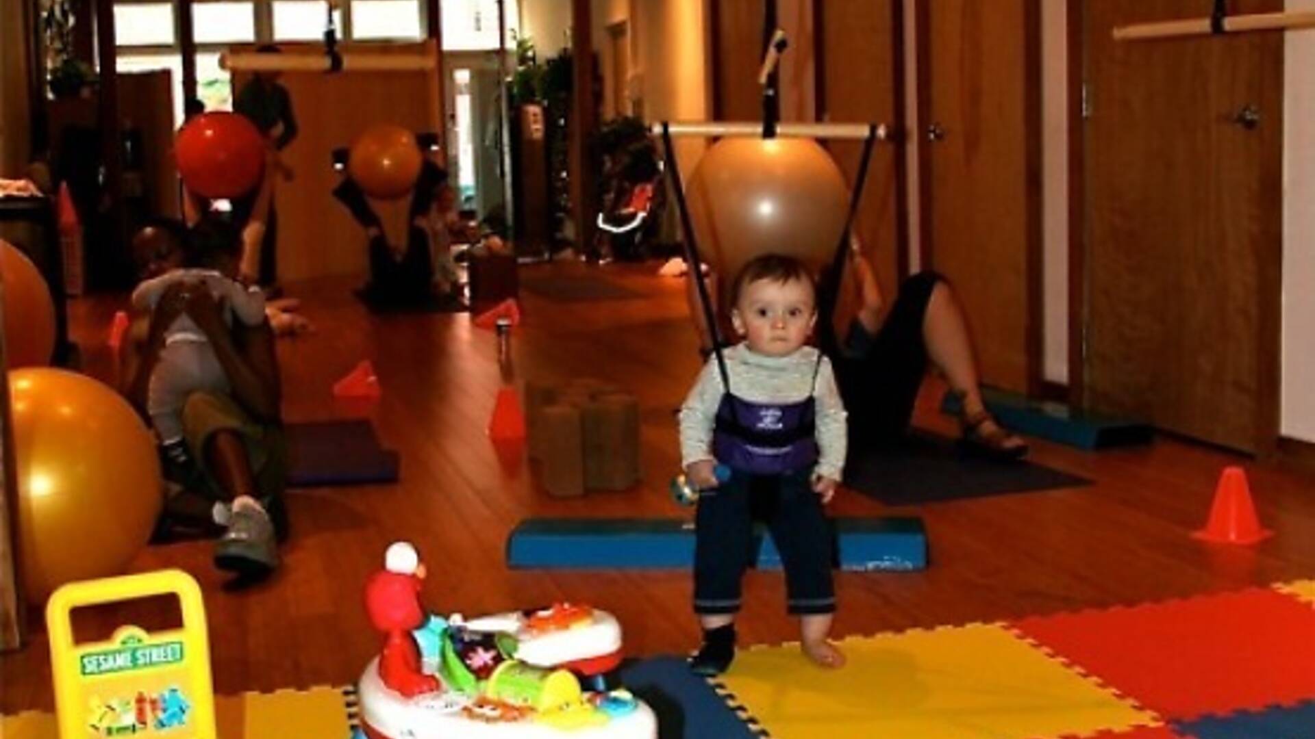 New York City gyms with childcare for busy parents