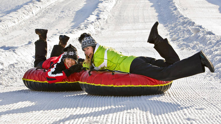 Camelback Lodge snow tubing