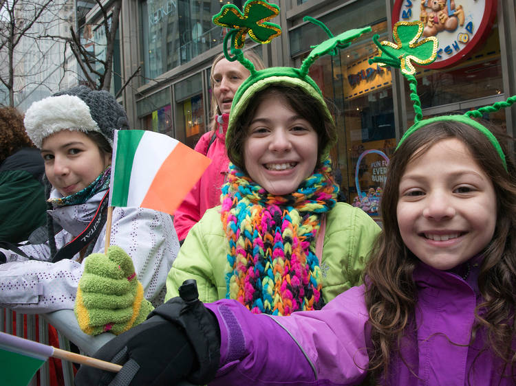 St. Patrick's Day for kids in New York