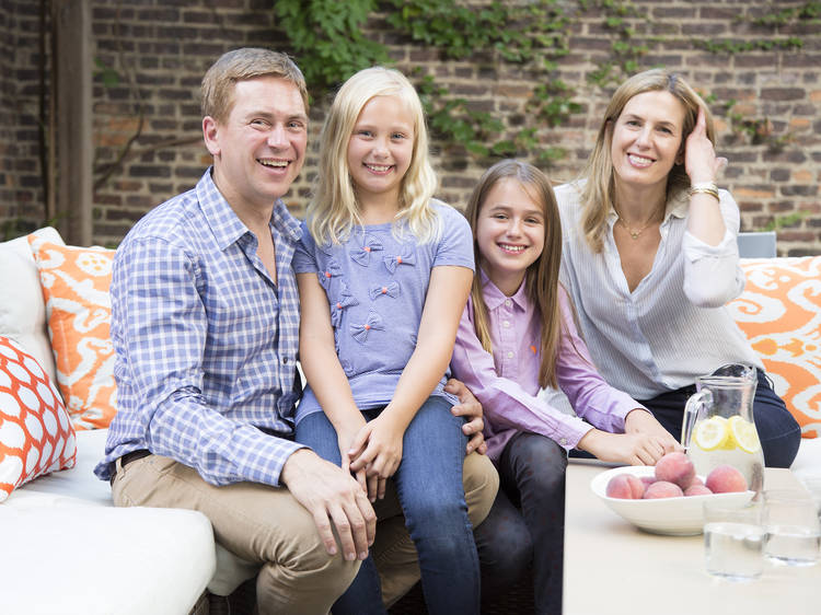 Family Portrait: NY1's Pat Kiernan and his family