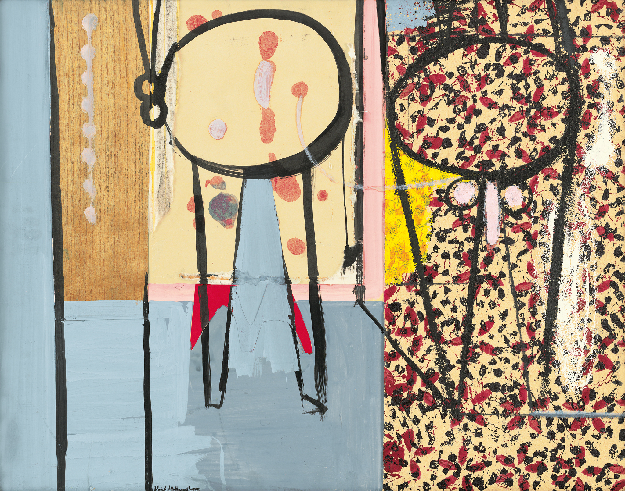 "Robert Motherwell Early Collages" Art in New York Kids