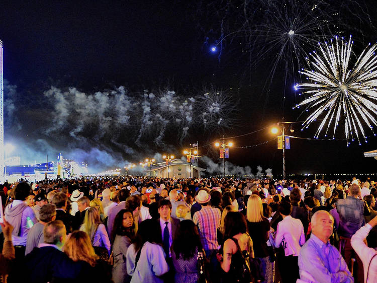 New Year’s Eve in Coney Island