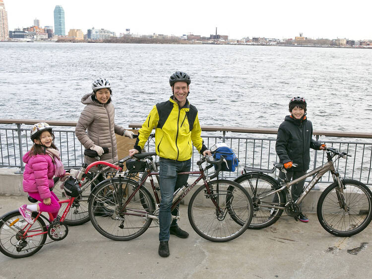 Family Portrait: Adventurer-author Charles R Scott and his family