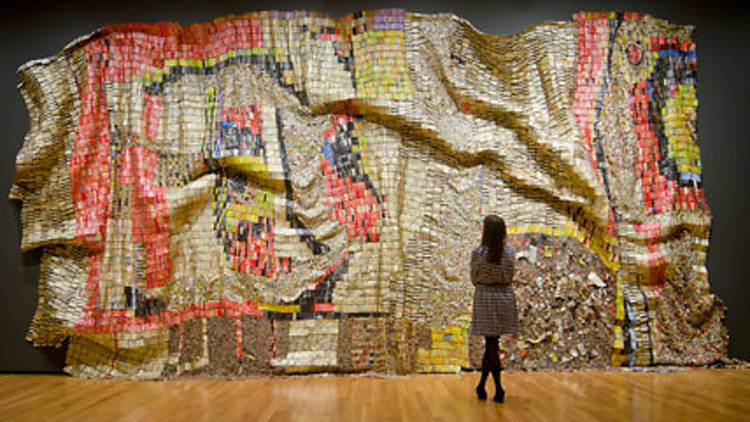 "Gravity and Grace: Monumental Works by El Anatsui"