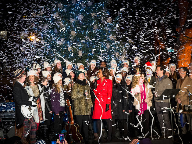 Where to see a tree lighting in NYC during the holiday season Where to see a tree lighting in NYC during the holiday season