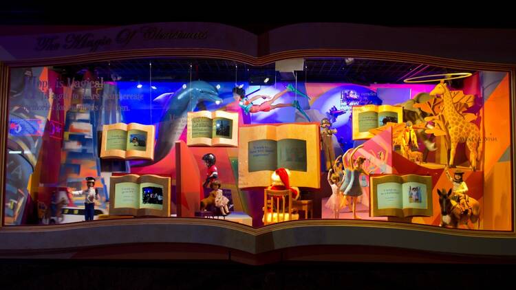 Marvel at holiday window displays