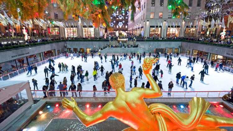 Best ice-skating rinks in NYC