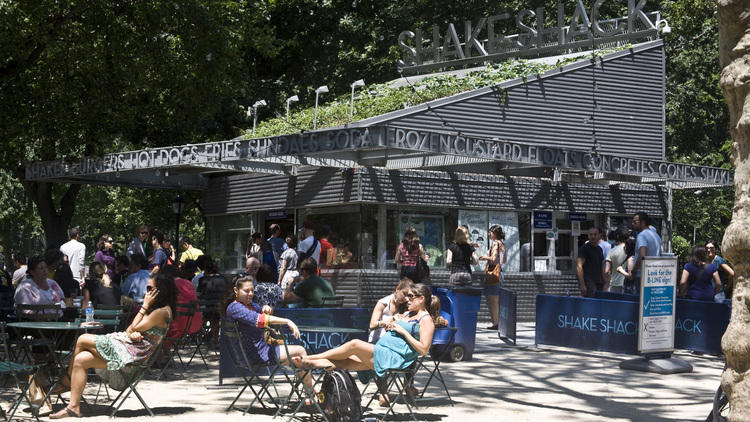 Shake Shack at 23rd Street and Madison Ave New York, NY