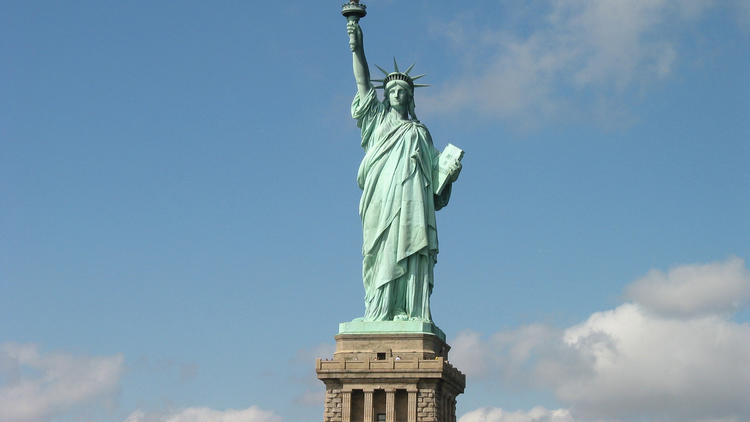 Best way to teach kids a little patriotism: Statue of Liberty