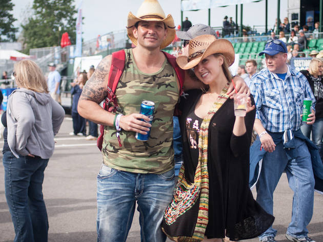 There were plenty of cowboy boots and patriotic outfits on display at the LakeShake Festival on Northerly Island, June 19–21, 2015.