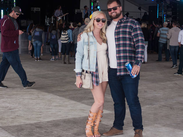 There were plenty of cowboy boots and patriotic outfits on display at the LakeShake Festival on Northerly Island, June 19–21, 2015.