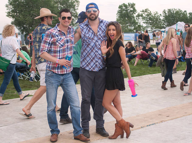 There were plenty of cowboy boots and patriotic outfits on display at the LakeShake Festival on Northerly Island, June 19–21, 2015.