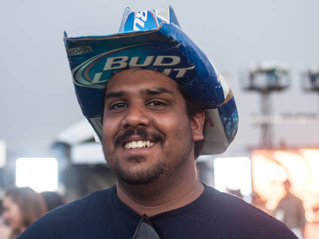 There were plenty of cowboy boots and patriotic outfits on display at the LakeShake Festival on Northerly Island, June 19–21, 2015.
