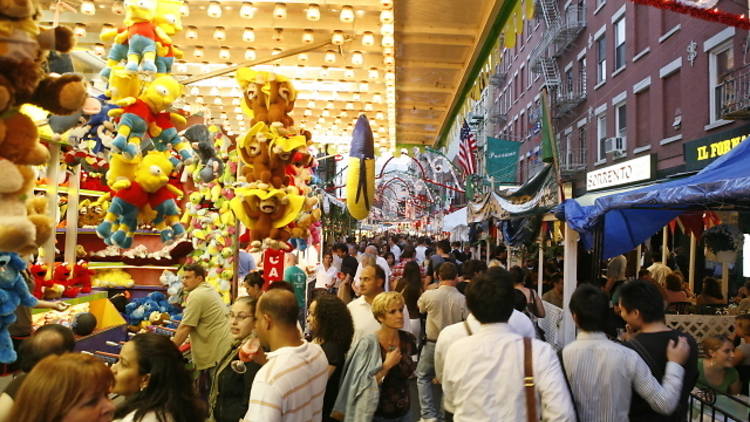 Pig out at the Feast of San Gennaro