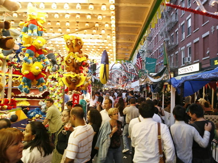 Pig out at the Feast of San Gennaro