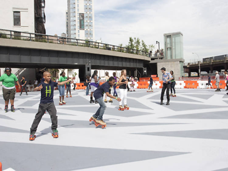 Roller-skating spots for NYC kids