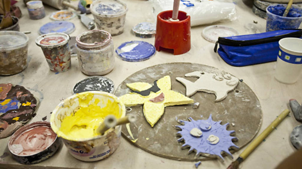 Pottery studios for kids in NYC